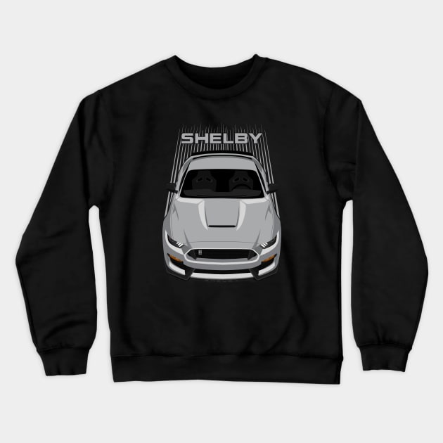 Ford Mustang Shelby GT350 2015 - 2020 - Avalanche Grey Crewneck Sweatshirt by V8social